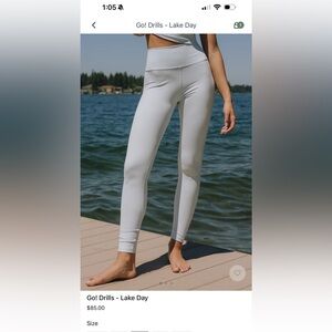 Daily Drills Lake Day leggings